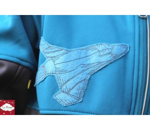 Stickserie - Weltraum Space Line Art